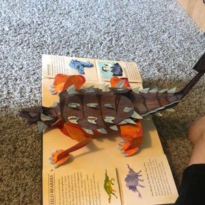 Very cool pop up dinosaur book